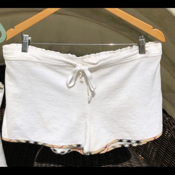 🔥SOLD🔥NWT Burberry Tank/Short Set wNova Check Vintage RARE Tank M Shorts L - Picture 7 of 13